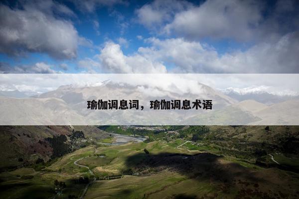 瑜伽调息词，瑜伽调息术语