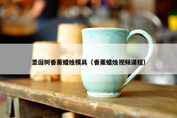 圣诞树香薰蜡烛模具（香薰蜡烛视频课程）