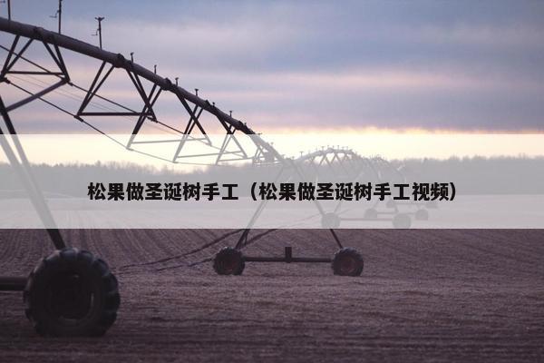 松果做圣诞树手工（松果做圣诞树手工视频）