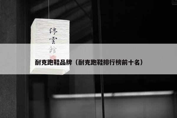耐克跑鞋品牌（耐克跑鞋排行榜前十名）