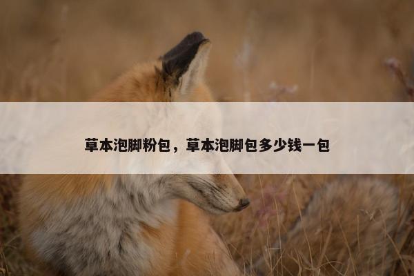 草本泡脚粉包，草本泡脚包多少钱一包