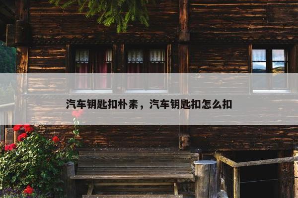 汽车钥匙扣朴素，汽车钥匙扣怎么扣