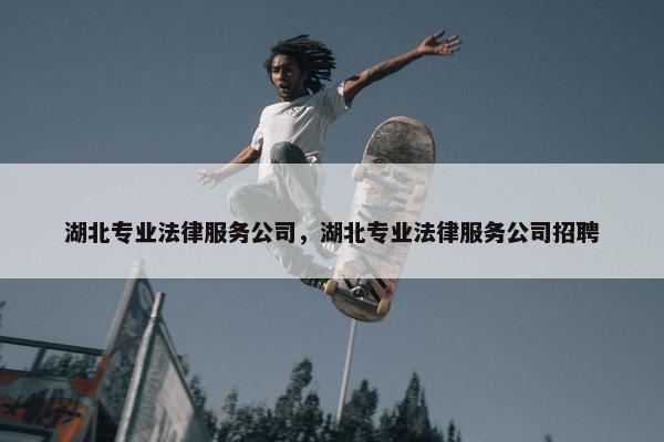 湖北专业法律服务公司，湖北专业法律服务公司招聘
