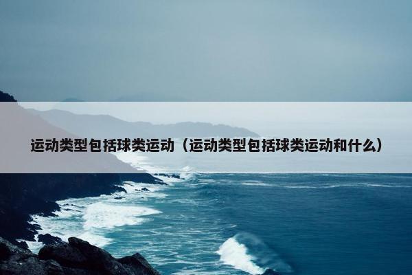 运动类型包括球类运动（运动类型包括球类运动和什么）