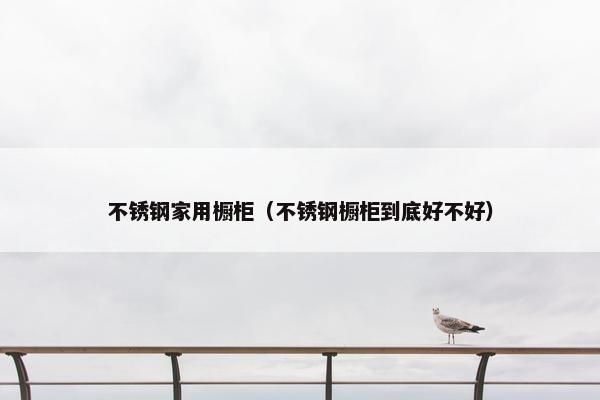 不锈钢家用橱柜（不锈钢橱柜到底好不好）