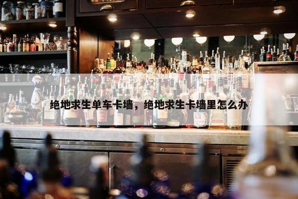 绝地求生单车卡墙，绝地求生卡墙里怎么办