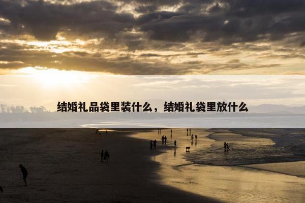结婚礼品袋里装什么，结婚礼袋里放什么