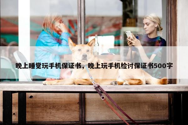 晚上睡觉玩手机保证书，晚上玩手机检讨保证书500字
