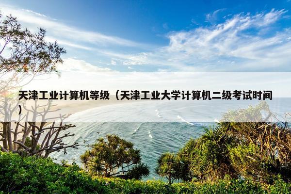 天津工业计算机等级（天津工业大学计算机二级考试时间）
