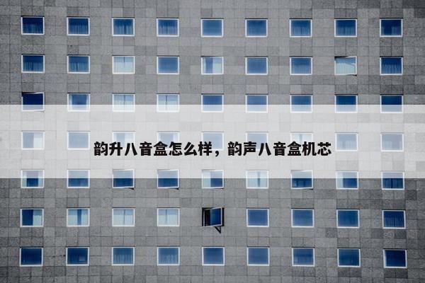韵升八音盒怎么样，韵声八音盒机芯