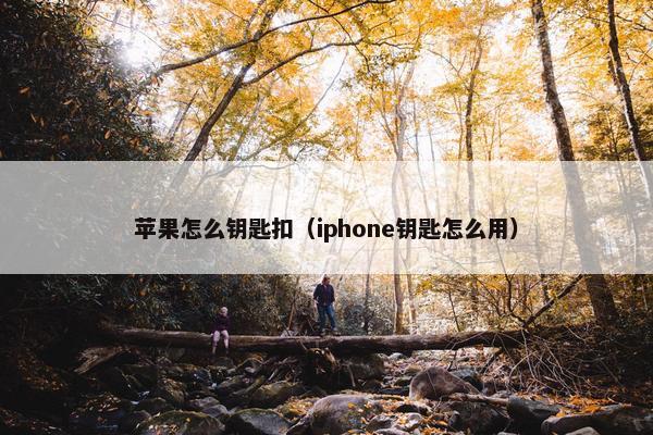 苹果怎么钥匙扣（iphone钥匙怎么用）