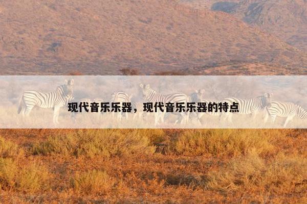现代音乐乐器，现代音乐乐器的特点