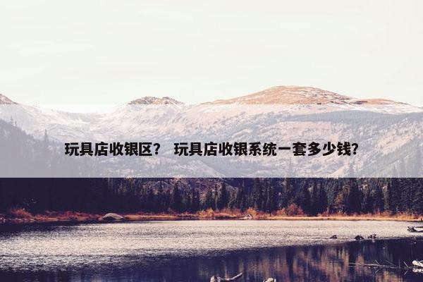 玩具店收银区？ 玩具店收银系统一套多少钱？