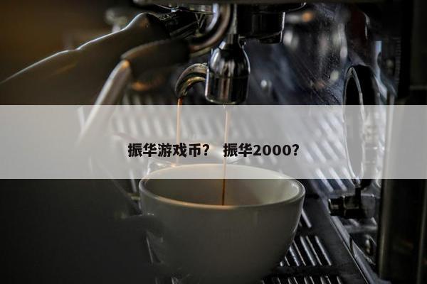 振华游戏币？ 振华2000？