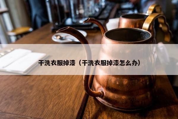 干洗衣服掉漆（干洗衣服掉漆怎么办）