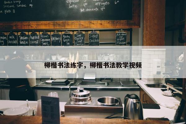 柳楷书法练字，柳楷书法教学视频