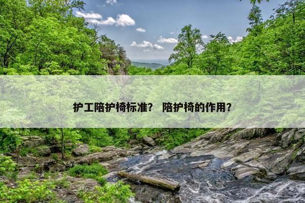 护工陪护椅标准？ 陪护椅的作用？