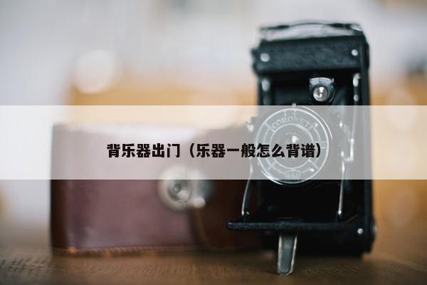 背乐器出门（乐器一般怎么背谱）