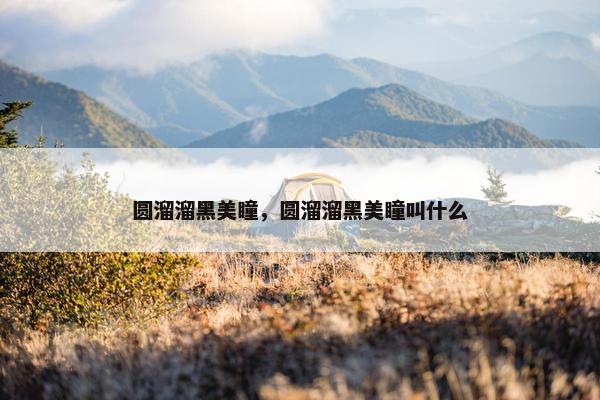 圆溜溜黑美瞳，圆溜溜黑美瞳叫什么