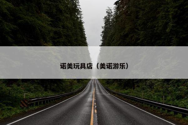 诺美玩具店（美诺游乐）