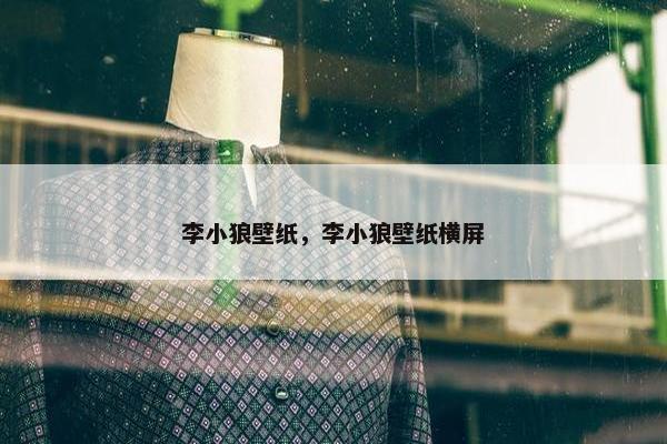 李小狼壁纸，李小狼壁纸横屏