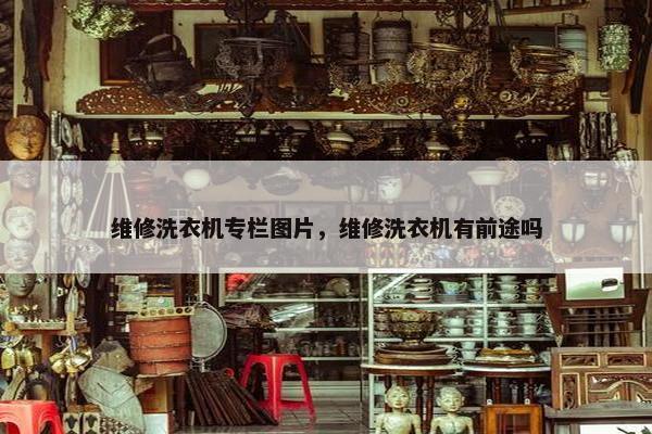 维修洗衣机专栏图片，维修洗衣机有前途吗