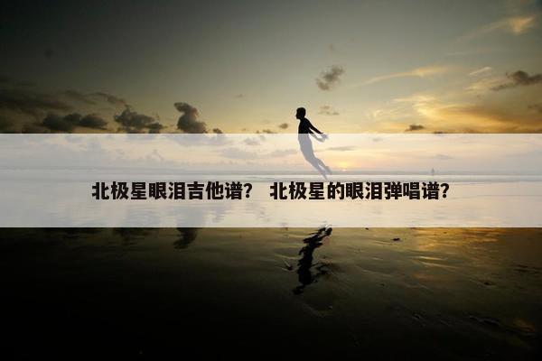 北极星眼泪吉他谱？ 北极星的眼泪弹唱谱？