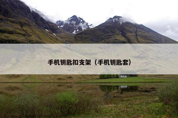 手机钥匙扣支架（手机钥匙套）