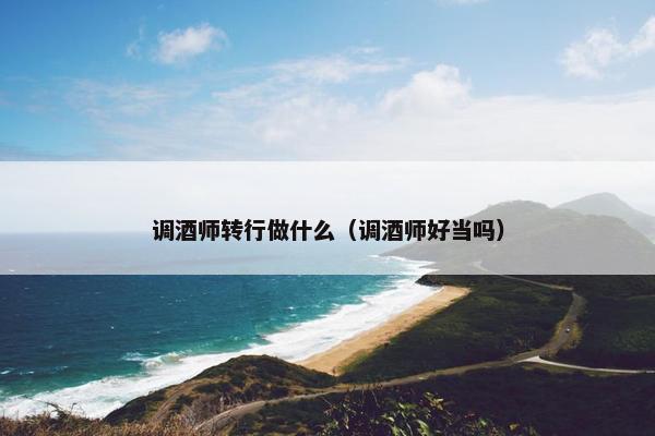 调酒师转行做什么（调酒师好当吗）