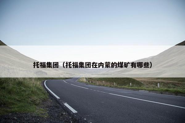 托福集团（托福集团在内蒙的煤矿有哪些）