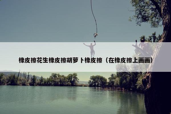橡皮擦花生橡皮擦胡萝卜橡皮擦（在橡皮擦上画画）