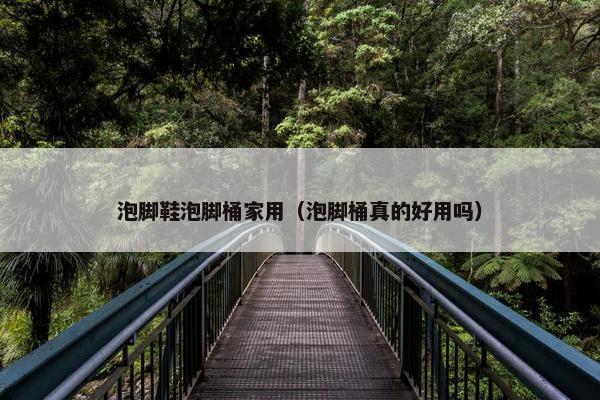 泡脚鞋泡脚桶家用（泡脚桶真的好用吗）