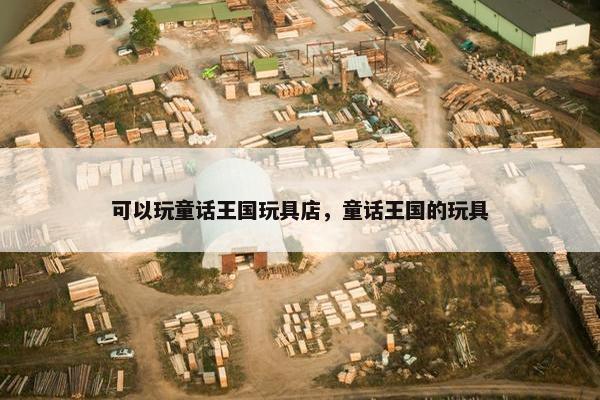 可以玩童话王国玩具店，童话王国的玩具