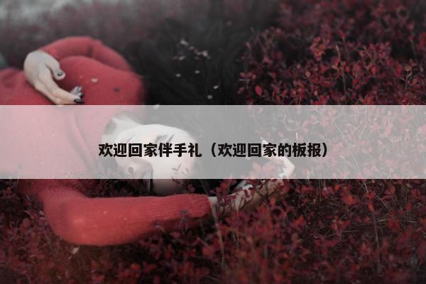 欢迎回家伴手礼（欢迎回家的板报）