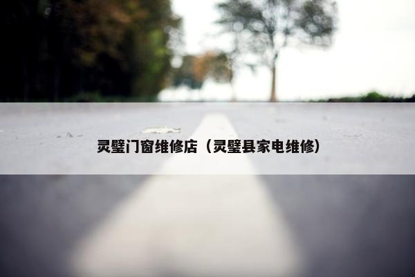 灵璧门窗维修店（灵璧县家电维修）