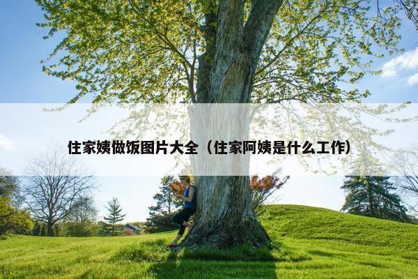 住家姨做饭图片大全（住家阿姨是什么工作）