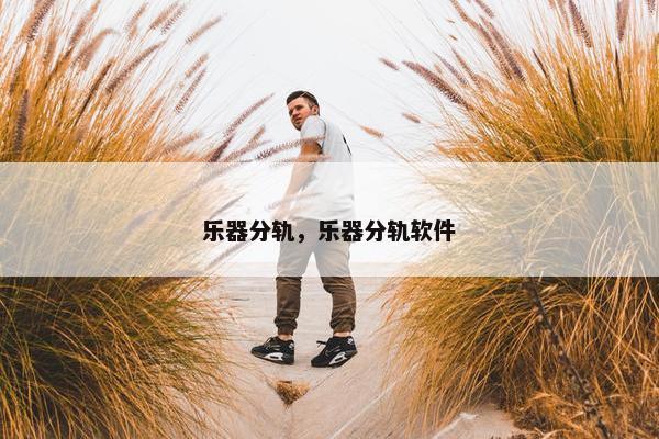 乐器分轨，乐器分轨软件