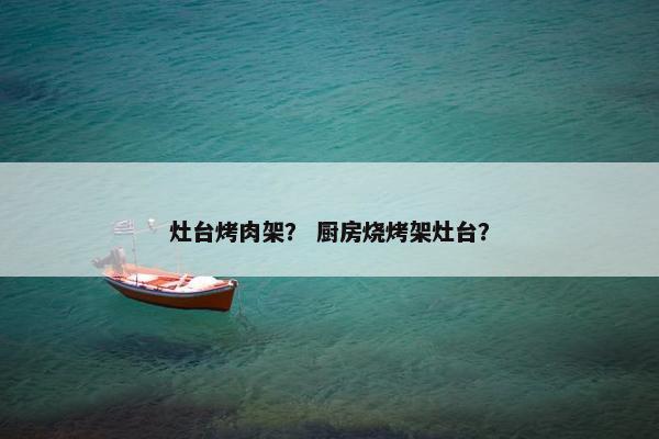 灶台烤肉架？ 厨房烧烤架灶台？