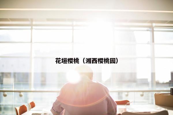 花垣樱桃（湘西樱桃园）