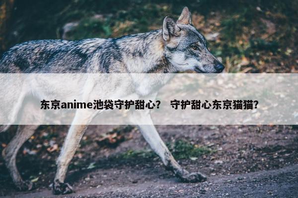 东京anime池袋守护甜心？ 守护甜心东京猫猫？