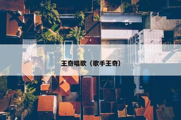 王奇唱歌（歌手王奇）