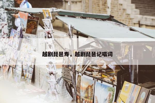 越剧琵琶寿，越剧琵琶记唱词