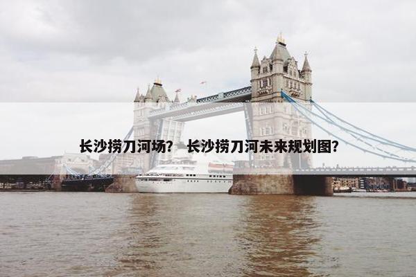 长沙捞刀河场？ 长沙捞刀河未来规划图？