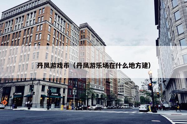 丹凤游戏币（丹凤游乐场在什么地方建）