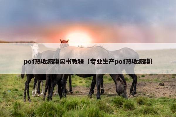 pof热收缩膜包书教程（专业生产pof热收缩膜）
