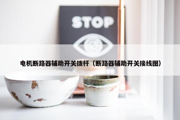 电机断路器辅助开关拨杆（断路器辅助开关接线图）